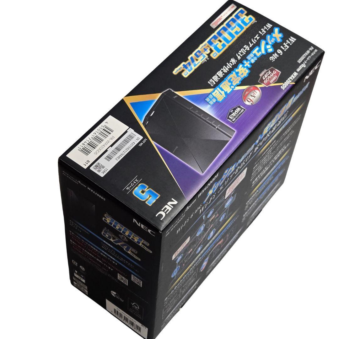 【新品未開封】NEC Aterm PA-WX4200D5 Wi-Fi 6 ルータ