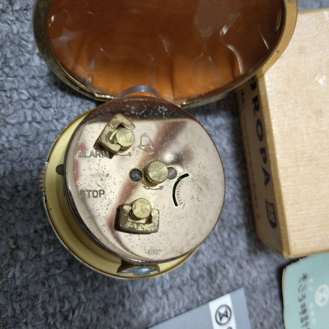 快適グッズ・旅行小物 TOKYO TOKEI Vintage travel ALARM clock