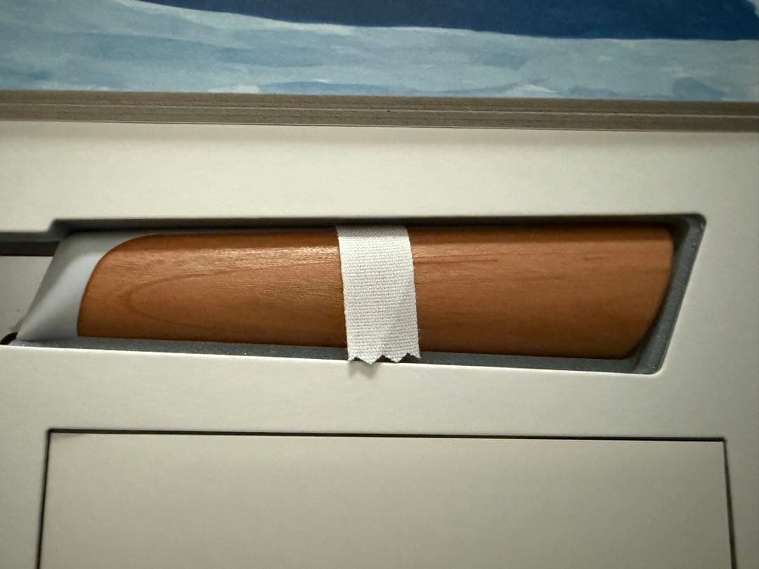 KISEKI 三徳包丁 超硬合金KS111刃 ヤマザクラ木製ハンドル　砥石セット