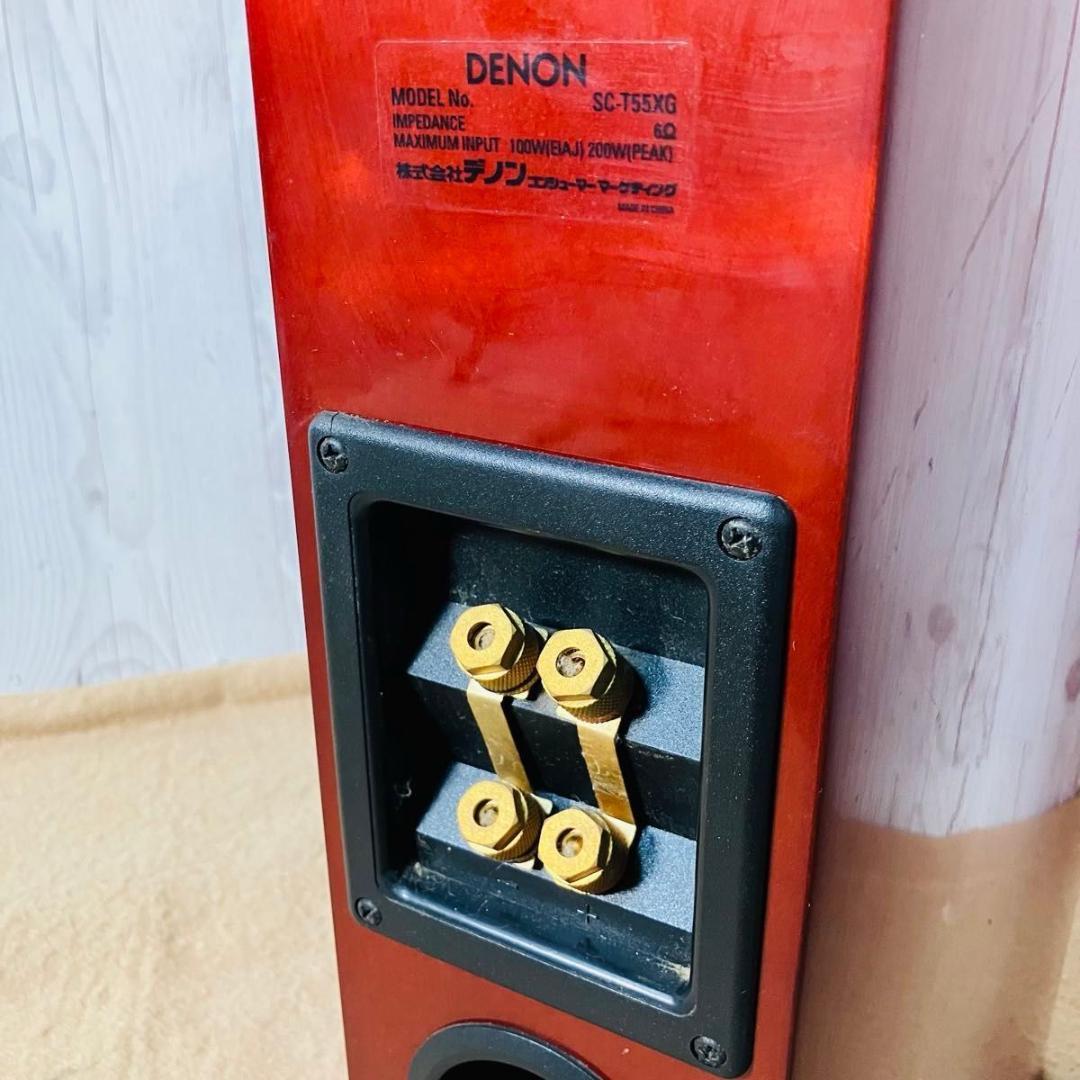 DENON ペアトールボーイスピーカー SC-T55XG-M デノン 2台セット