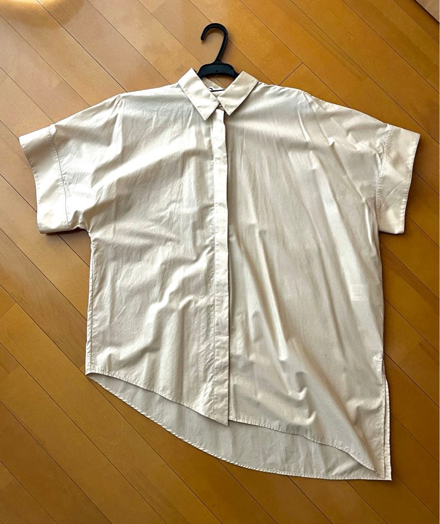 【8/31追記】JIL SANDERアシンメトリー半袖シャツ32