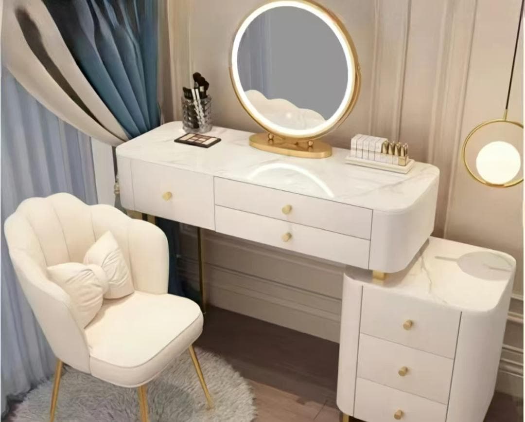 【期間限定/激安】モダンドレッサー デスクのみ 訳あり品204-100-02