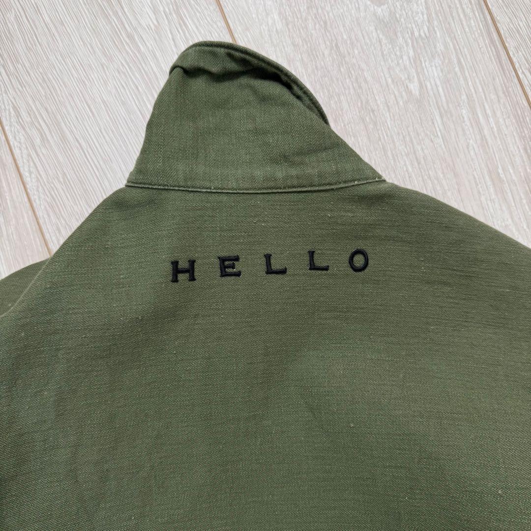 リ*ー様 preloved購入Helloリメイクミリタリージャケットシンゾーンロ