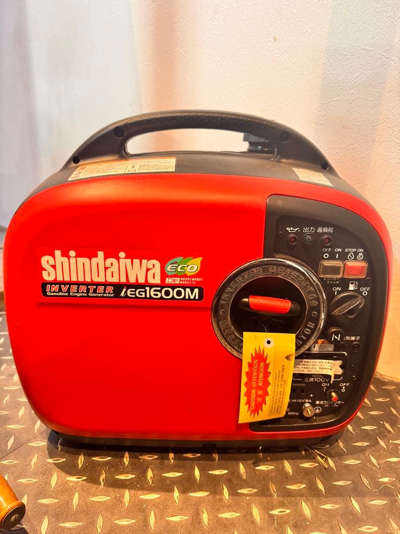 新ダイワ/インバーター発電機/超低騒音/新品未使用/IEG1600M-Y/防災