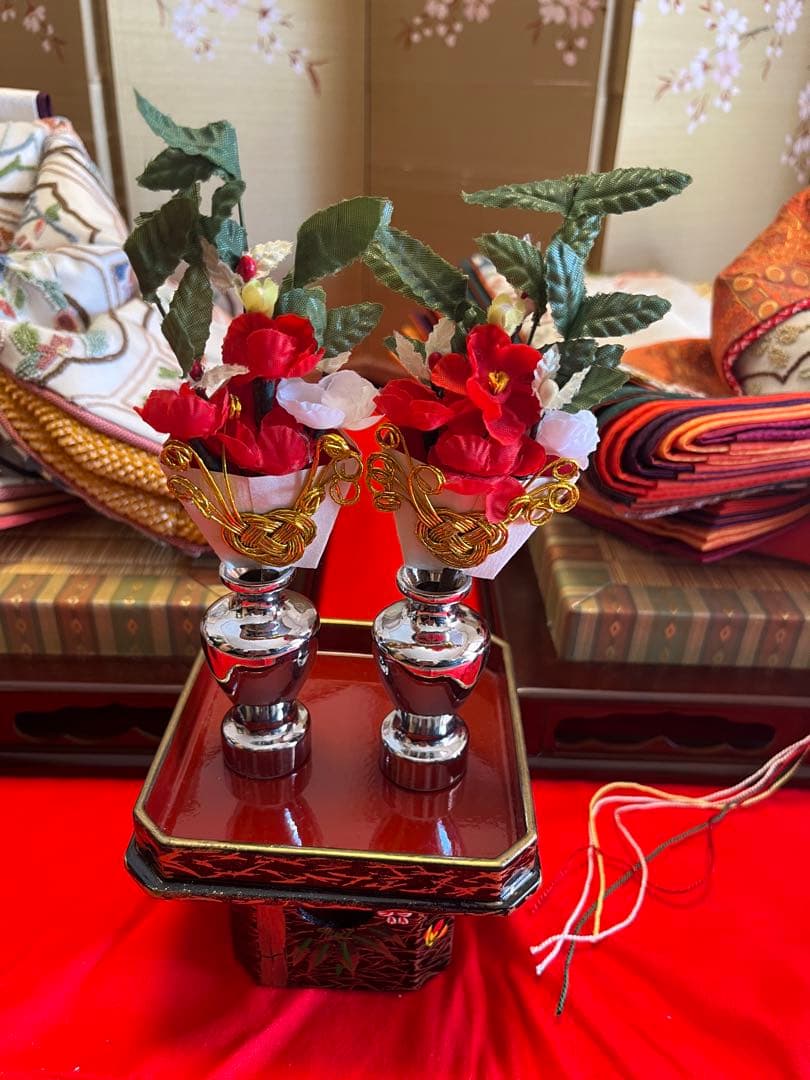 平飾り　ひな人形セット① ②と一緒に購入して下さい！すぐ発送します！