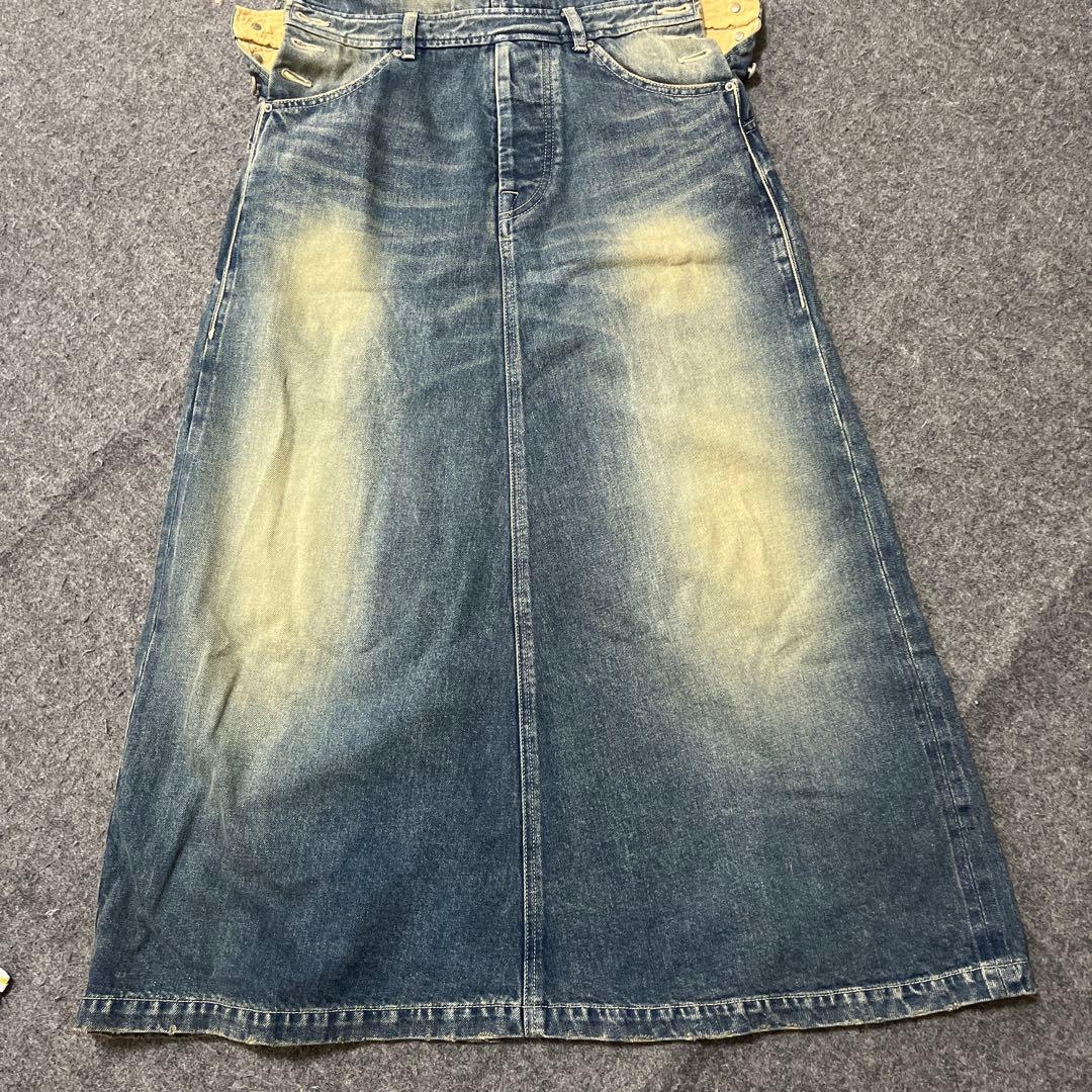 ミナペルホネン　デニムジャンバースカート