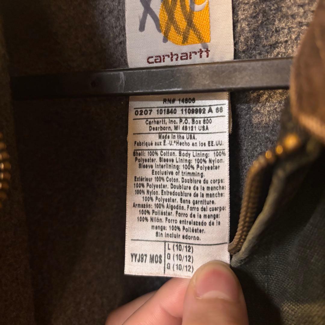 k*r様 Carhartt デトロイトジャケット Sサイズ J97 MOS