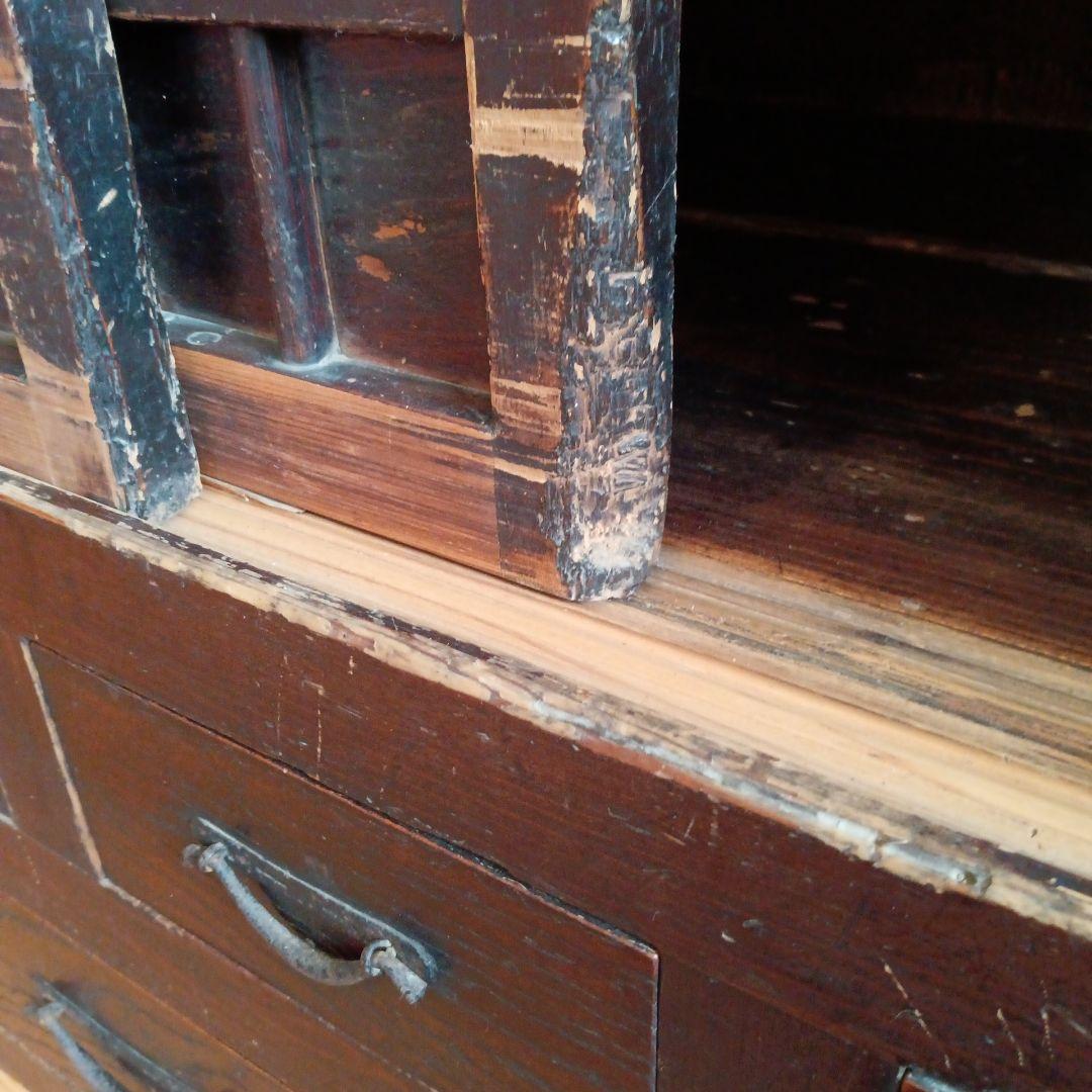 水屋　京都の水屋(上置)　箪笥　和箪笥　キャビネット