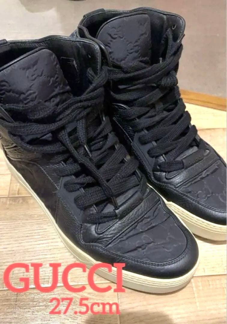こうた 【極美品】GUCCI ハイカットスニーカー 4097668G