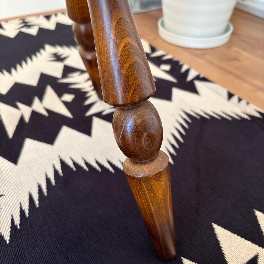 飛騨産業 キツツキマーク ミルクスツール 花台ヴィンテージ　アンティーク