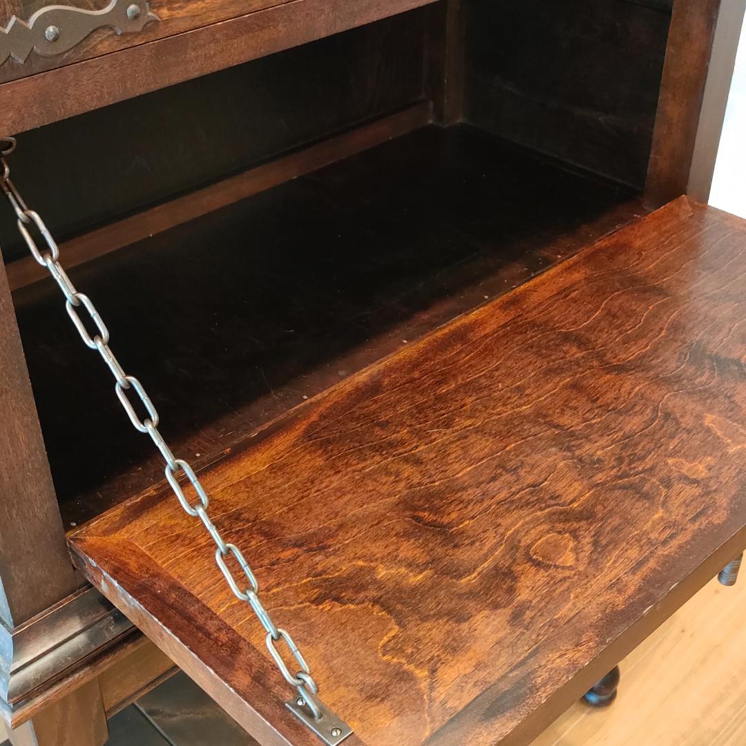 松本民芸家具　キャビネット　デスク　ワインラック