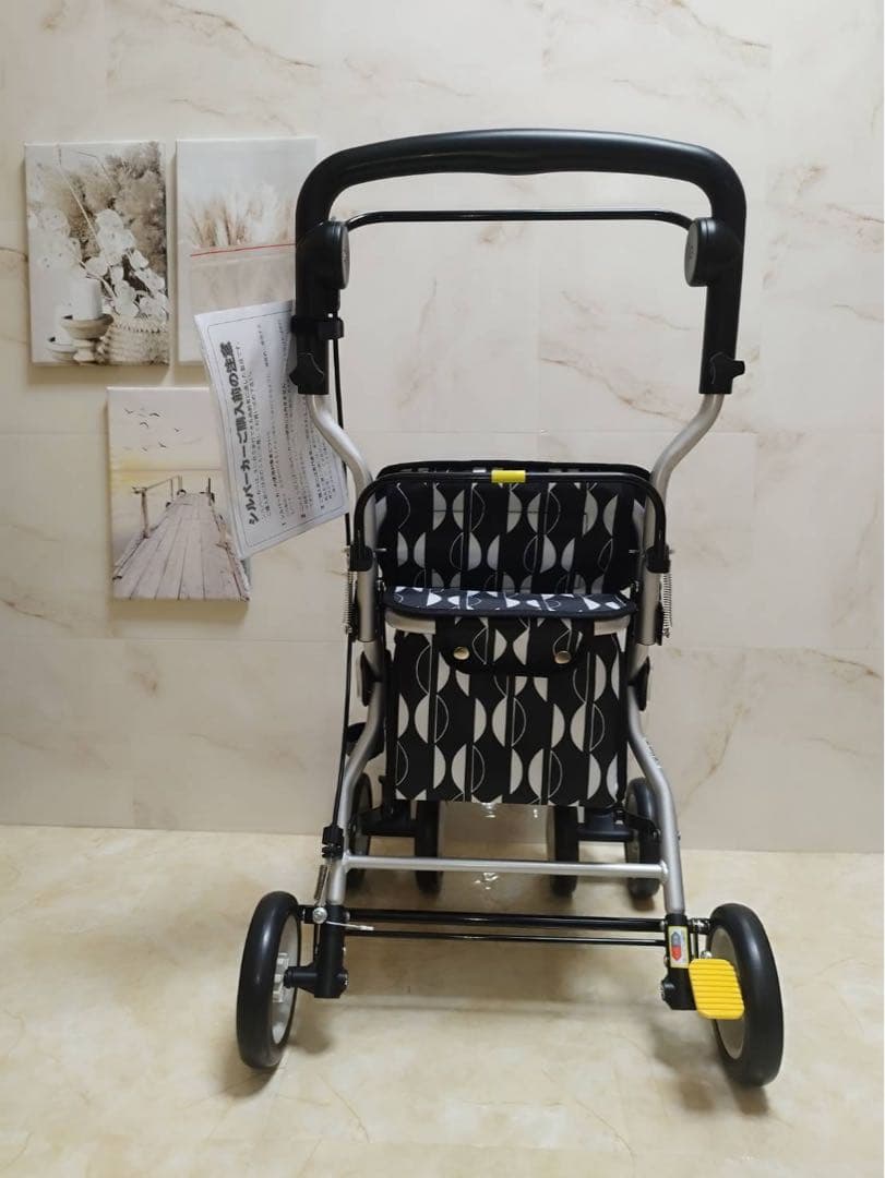 シルバーカー 【幸和製作所】　ルーティⅡ ブラック
