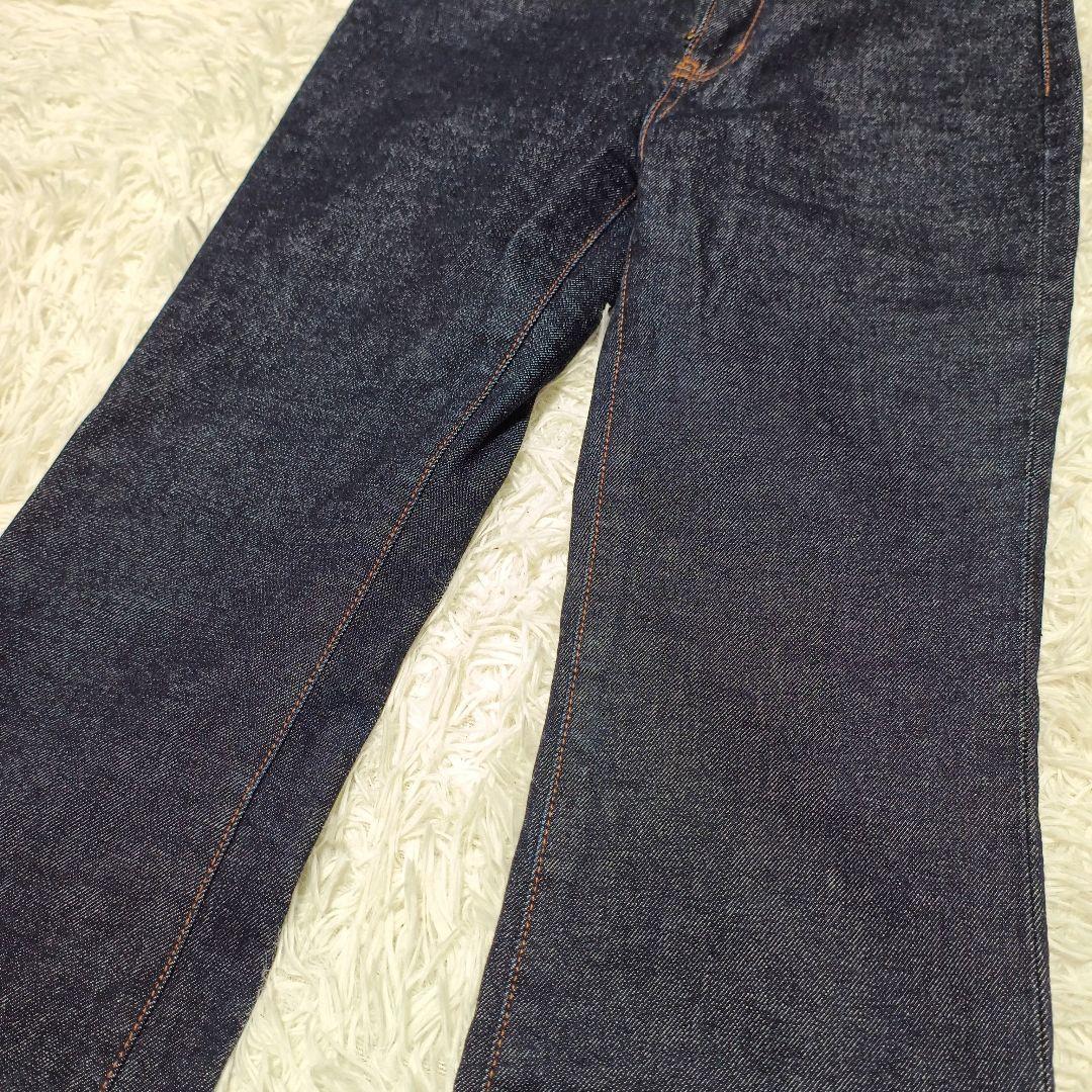 超美品 MOUSSY MVS FLARE 濃紺 フレア デニム 24