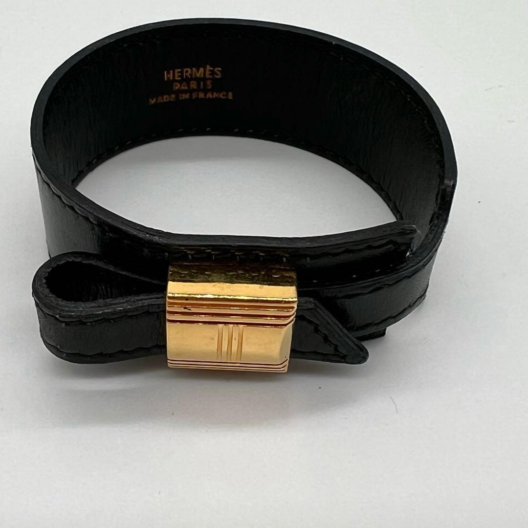 HERMES エルメス レザー ブレスレット アルテミス