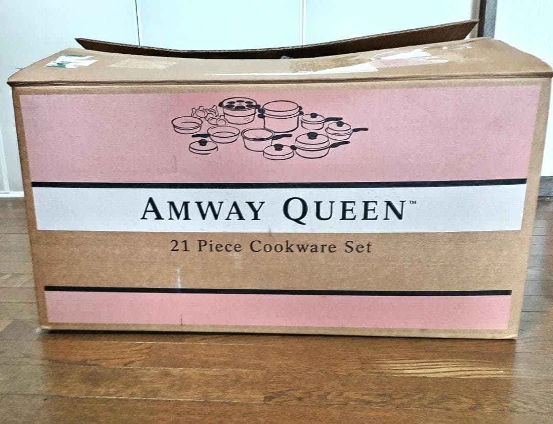 アムウェイ　クイーンクックウェア　21ピースセット　大フライパンの蓋以外未使用