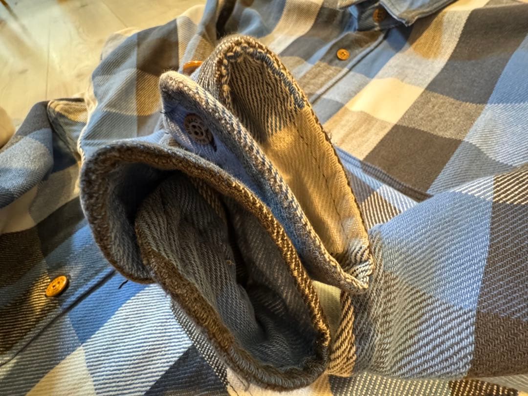 80's BIC MAC ヘビネル 青白黒 Mサイズ