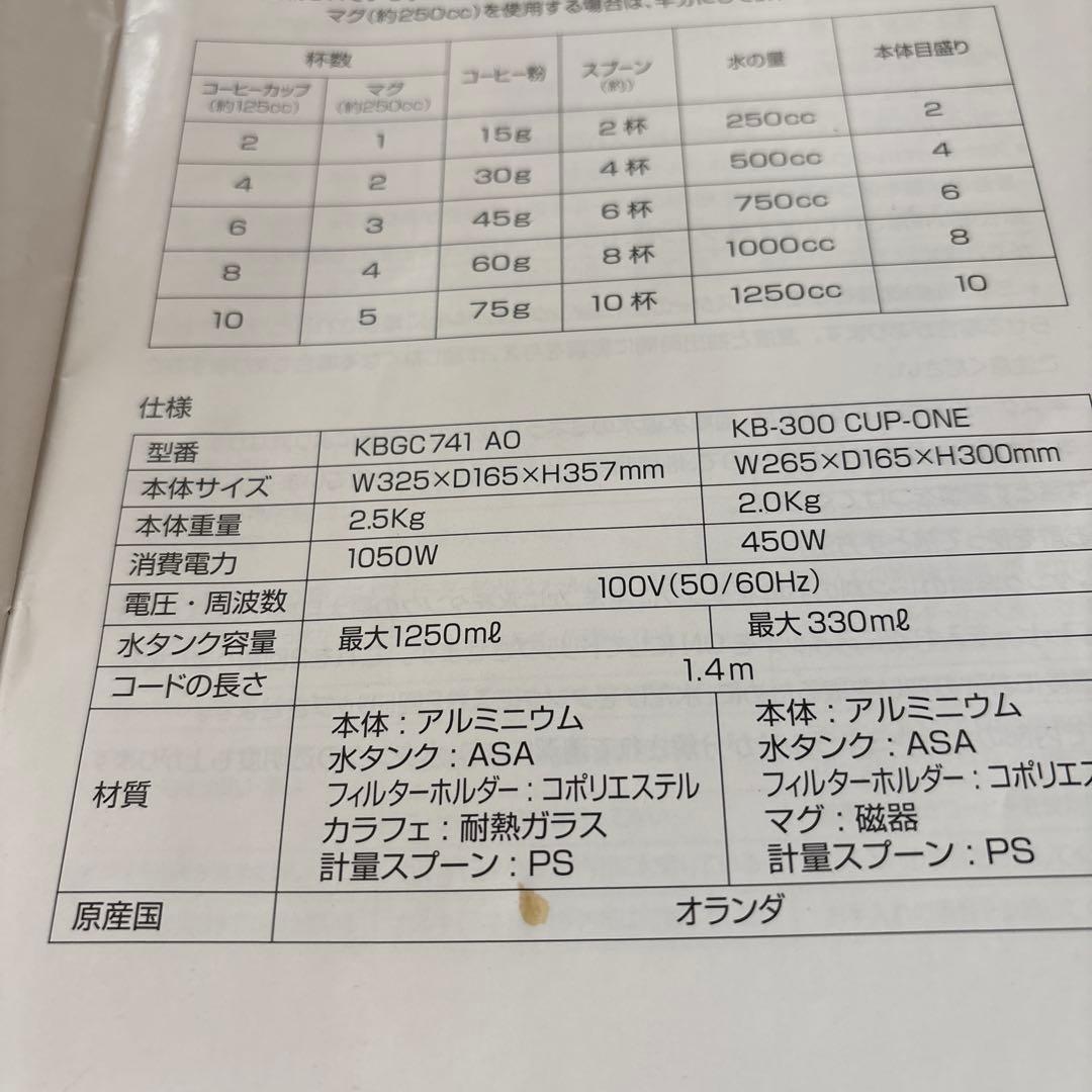 MOCCAMASTER コーヒーメーカー レッド 1.25L
