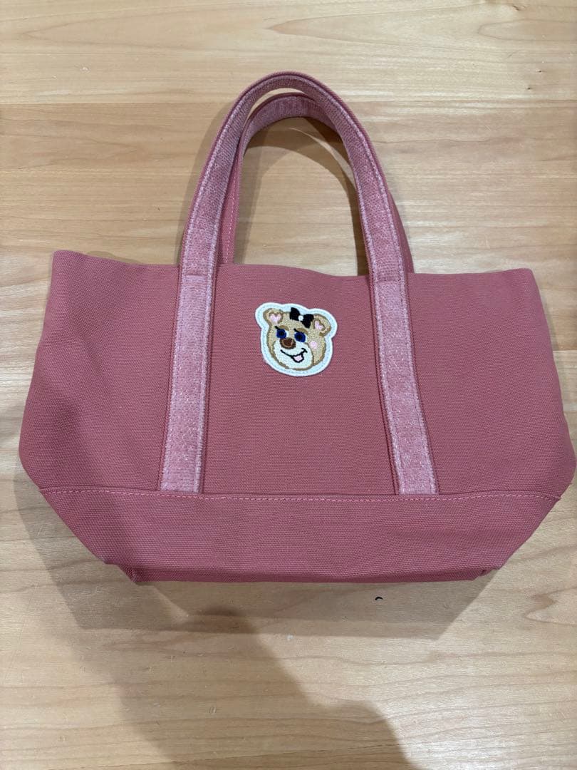 LOVERARY by FEILER オールドテディガール ワッペントートバッグ