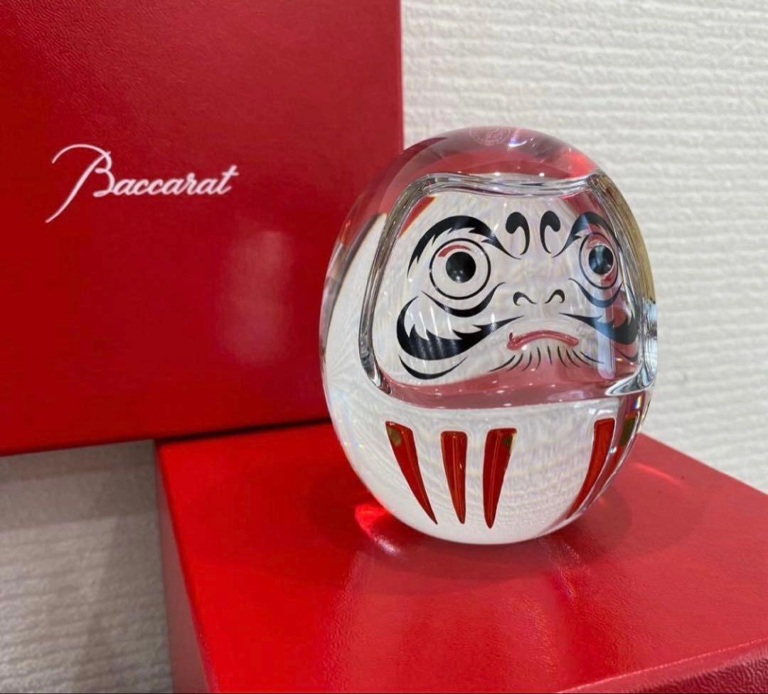Baccarat バカラ ダルマ 縁起物 クリスタル★