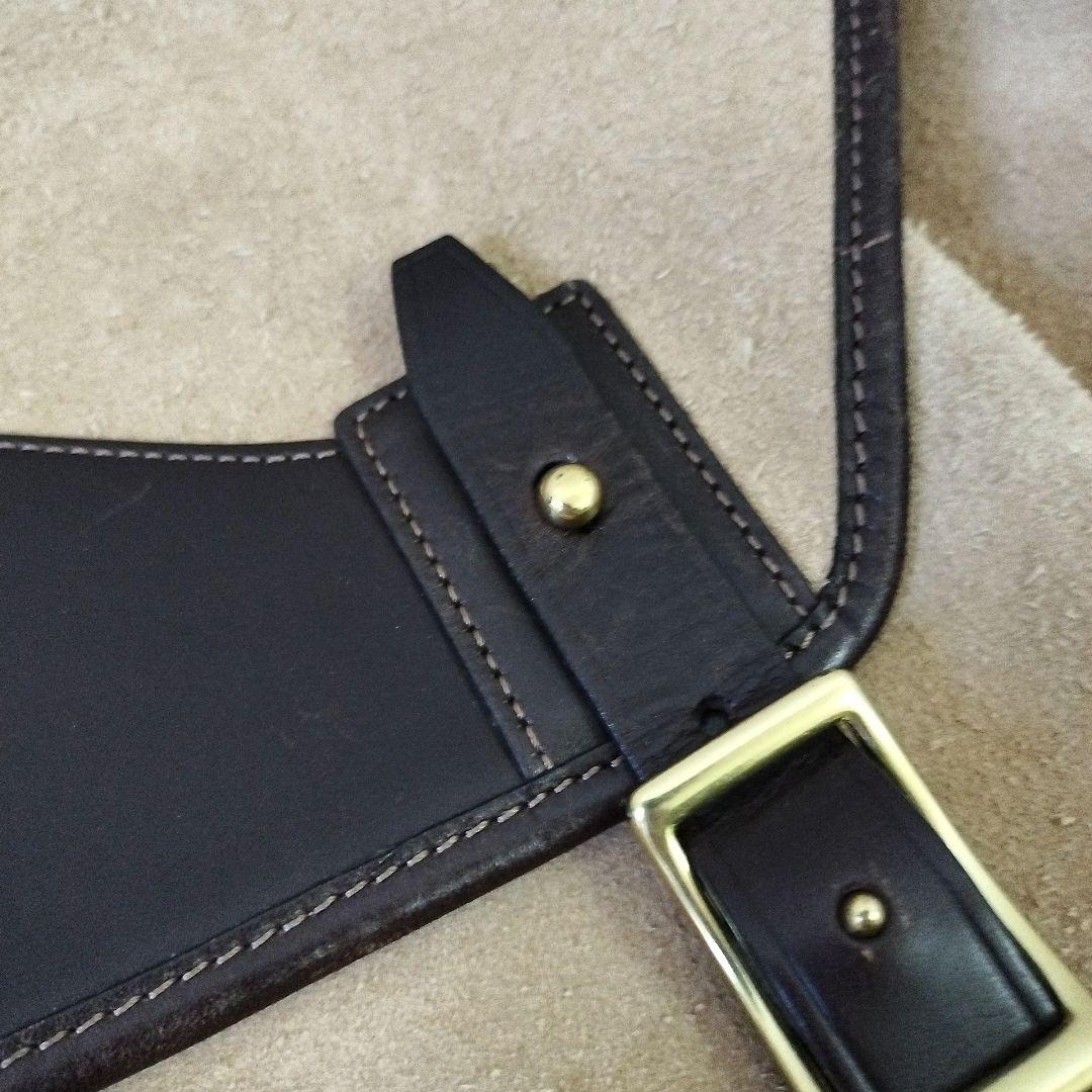 GHURKA（グルカ）スウェードメッセンジャーバッグ