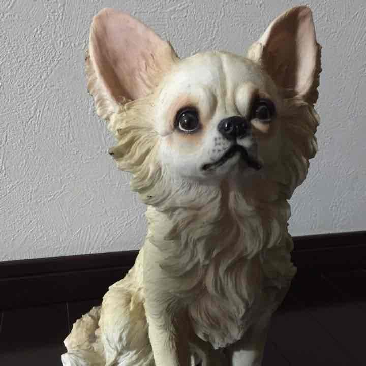 チワワ 置物