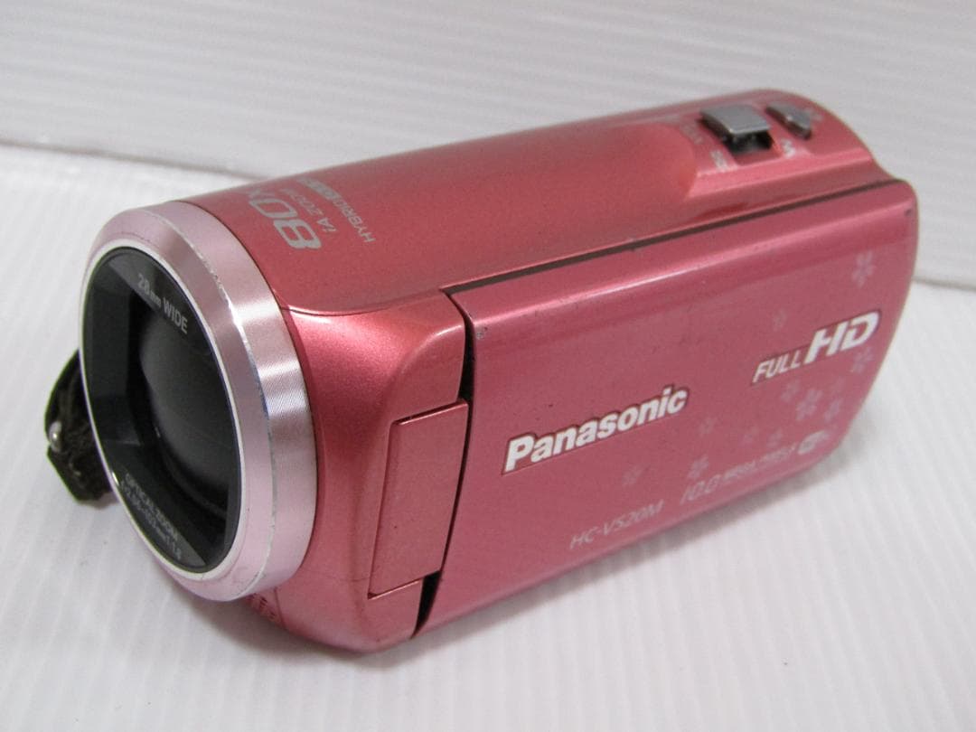 K0578 Panasonic HC-V520M フルHDビデオカメラ