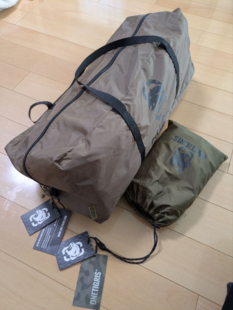 【未使用】ONETIGRIS ソロホームステッド グランドシート付き