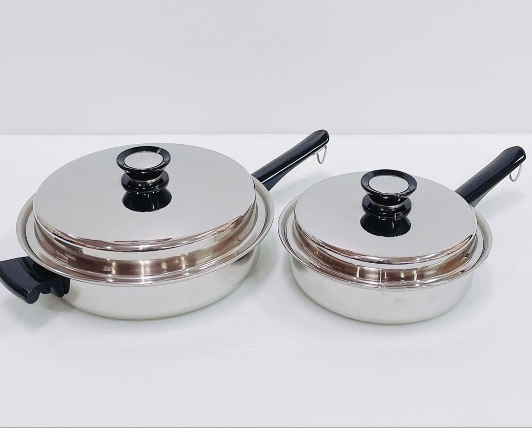 【未使用品】Amway Queen Cook セット 18-8ステンレス製