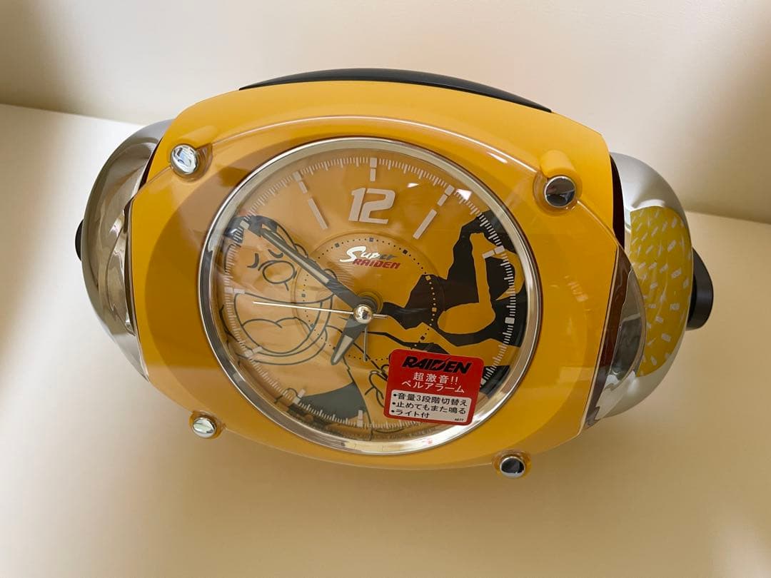 ジャイアン　目覚まし時計　SEIKO スーパーライデン　限定モデル