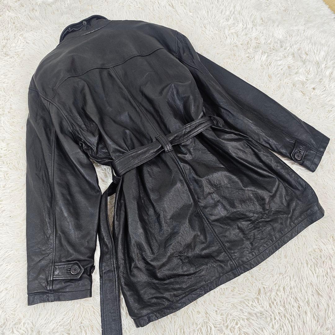 【高級！】イタリア製 GULLIT MEN　羊革コート 52 XL-XXL