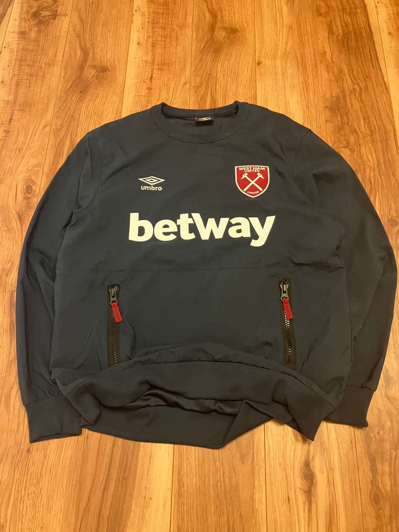 【常田大希】アンブロxウエストハム スウェットシャツ　プルオーバー L