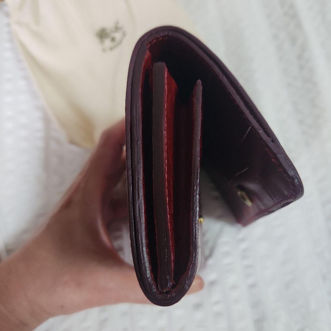 IL BISONTE 二つ折り財布 レッド