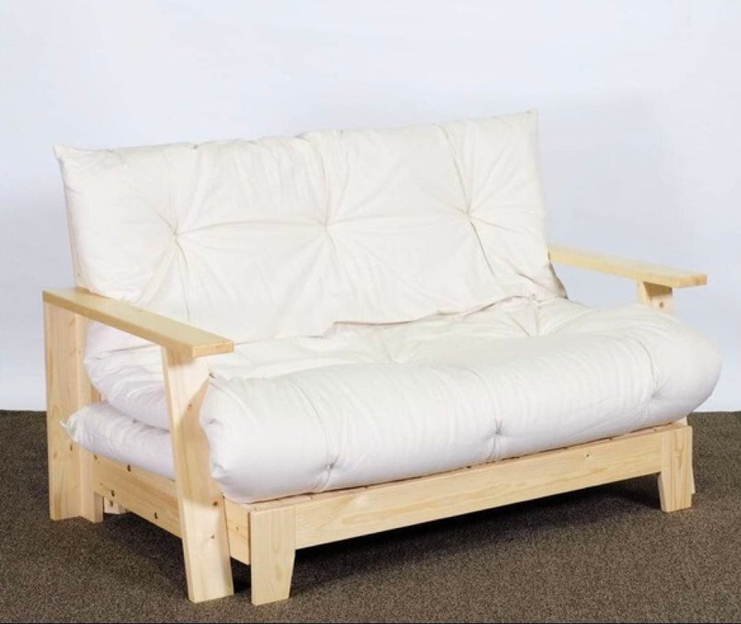 K新品 DINO ソファベッド 敷布団 単品 セミダブル 日本製 コットン 布団