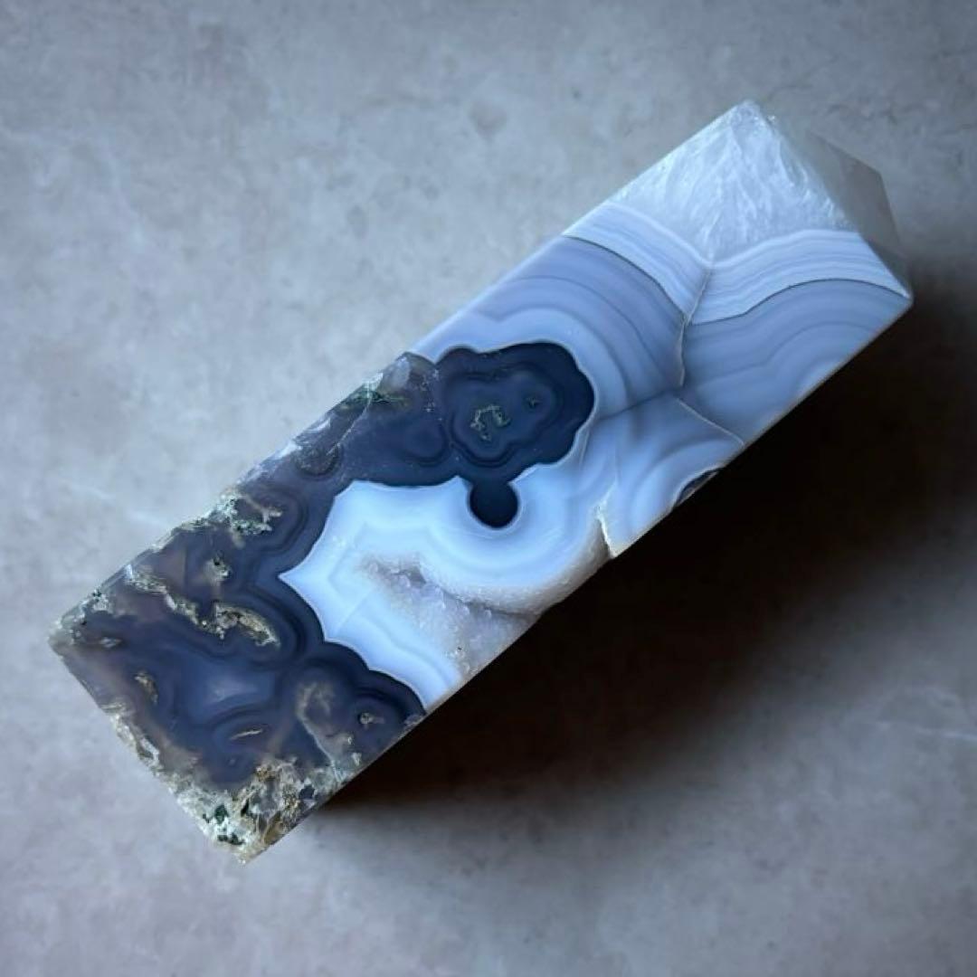 モスアゲート　タワー　ポイント　ドゥルージ　天然石