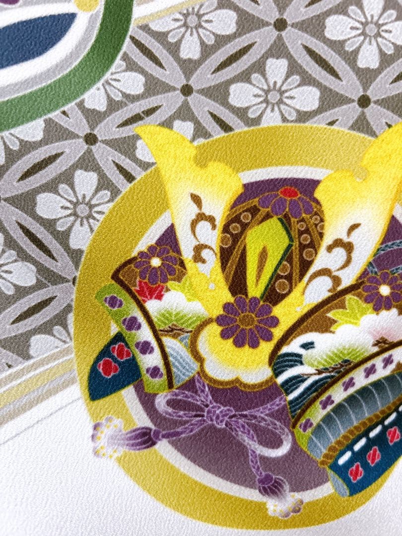 式部浪漫ブランド着物♡七五三　5歳　男の子　フルセット　一式　赤系