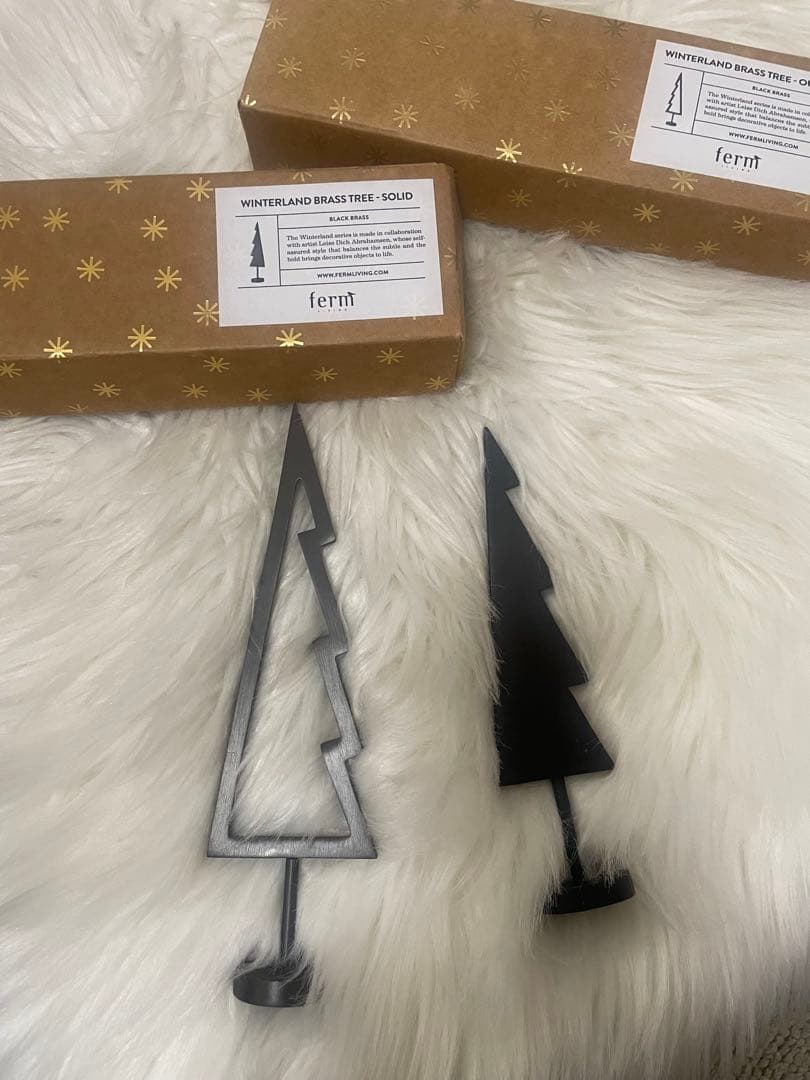 ferm living ファームリビング　真鍮ツリー　クリスマス