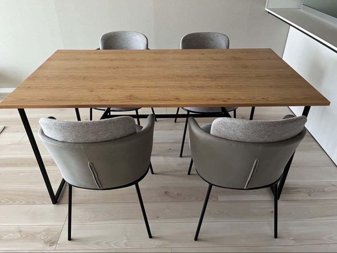 A*様 【A】【新品】ダイニングテーブルダイニングチェア4点セット