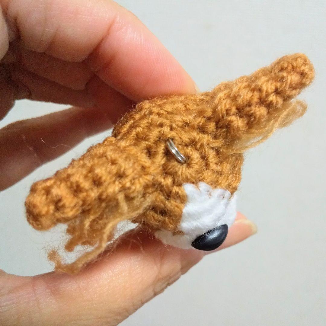 012　パピヨンのあみぐるみ