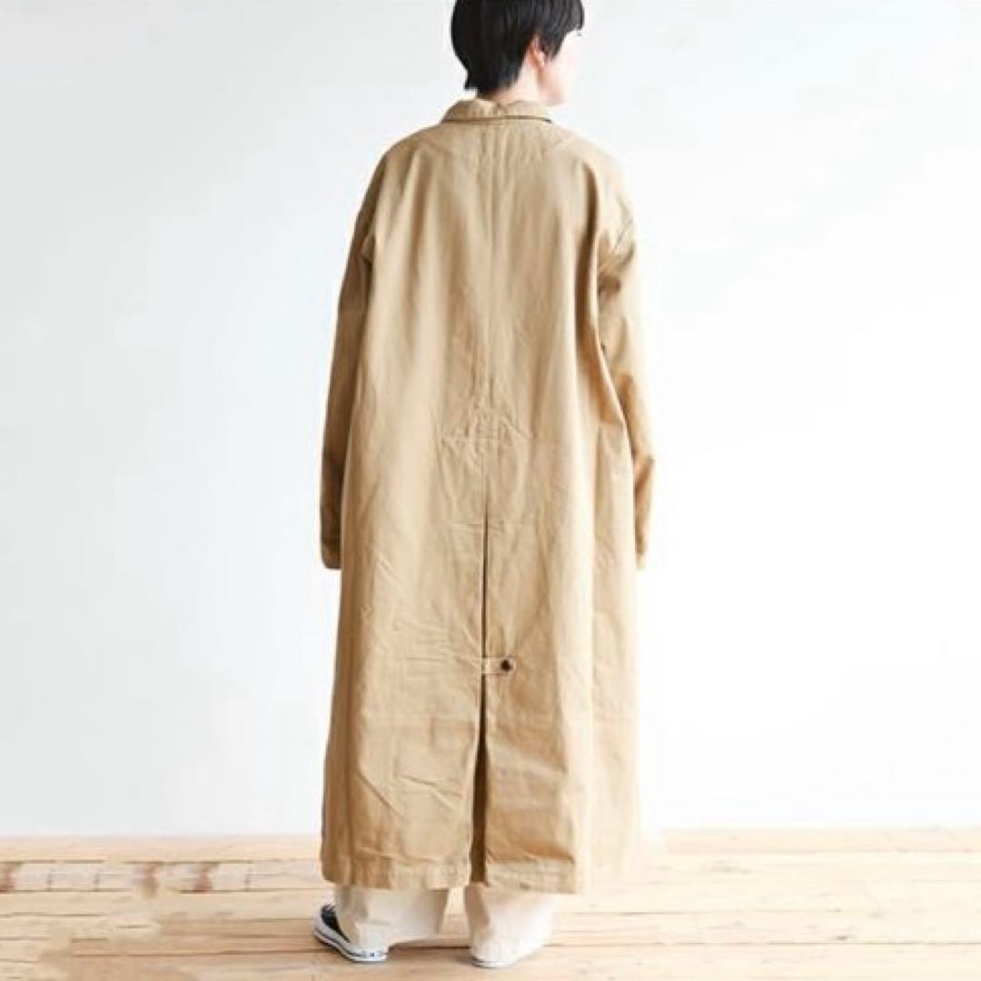 【HARVESTY】　オーバー　ステンカラーコート