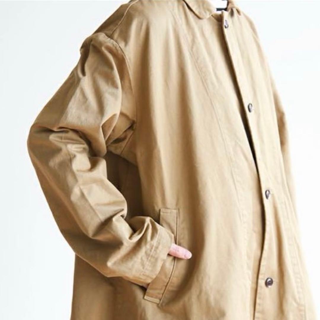 【HARVESTY】　オーバー　ステンカラーコート
