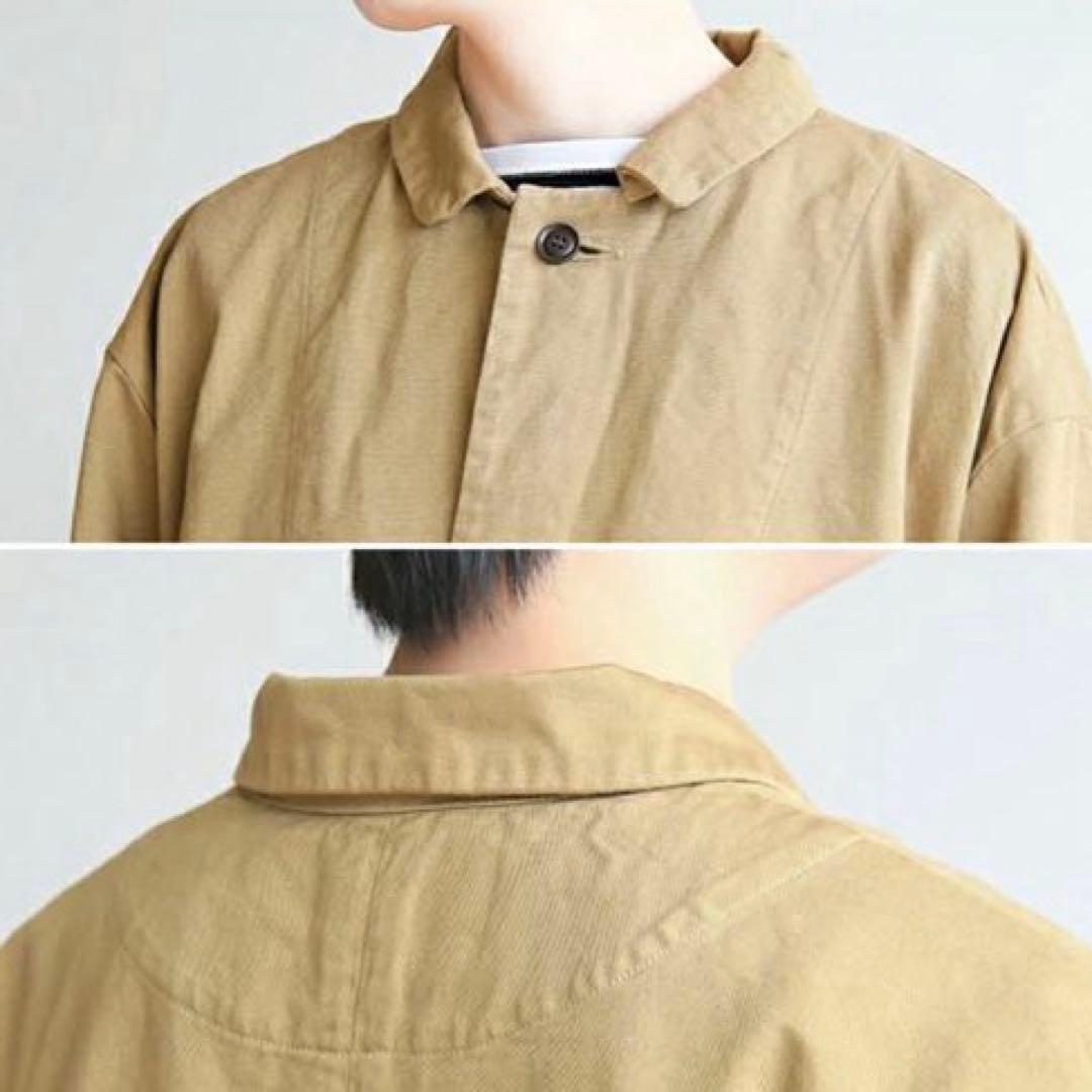 【HARVESTY】　オーバー　ステンカラーコート