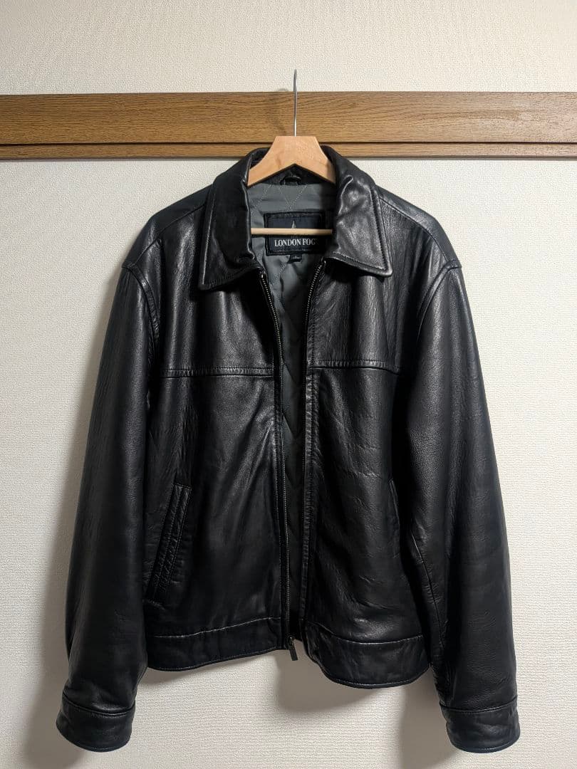 【LONDON FOG】レザージャケット L 本革