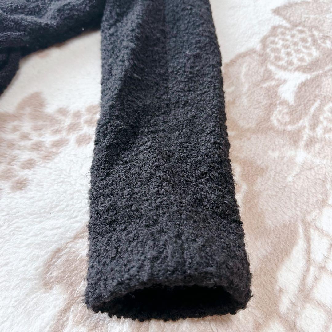 エンポリオアルマーニ ロング ボアコート ベルト テディベア ガウン 羽織り