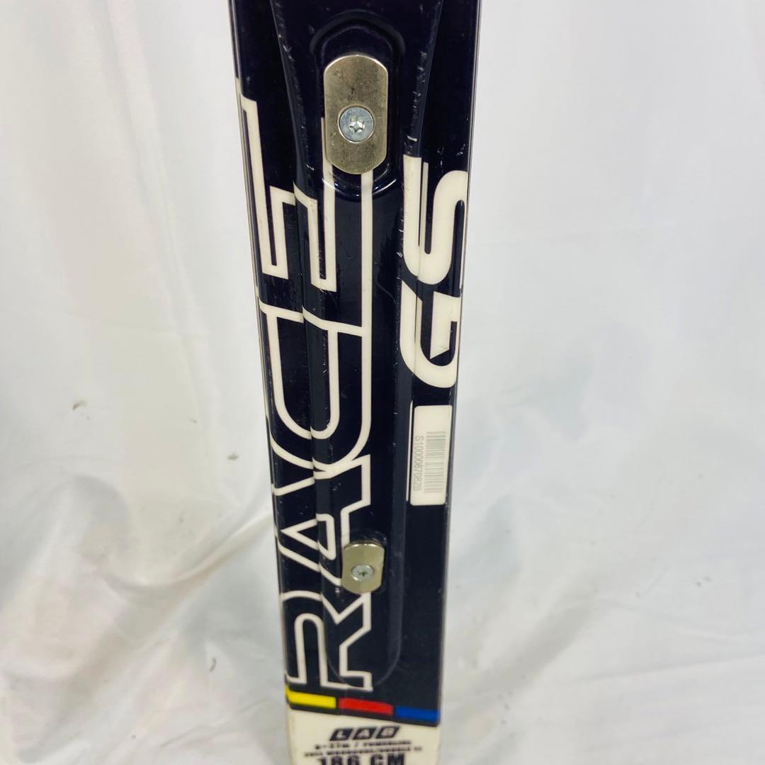 【良品】SALOMON RACE GS 186cm スキー板 ビンディング付き