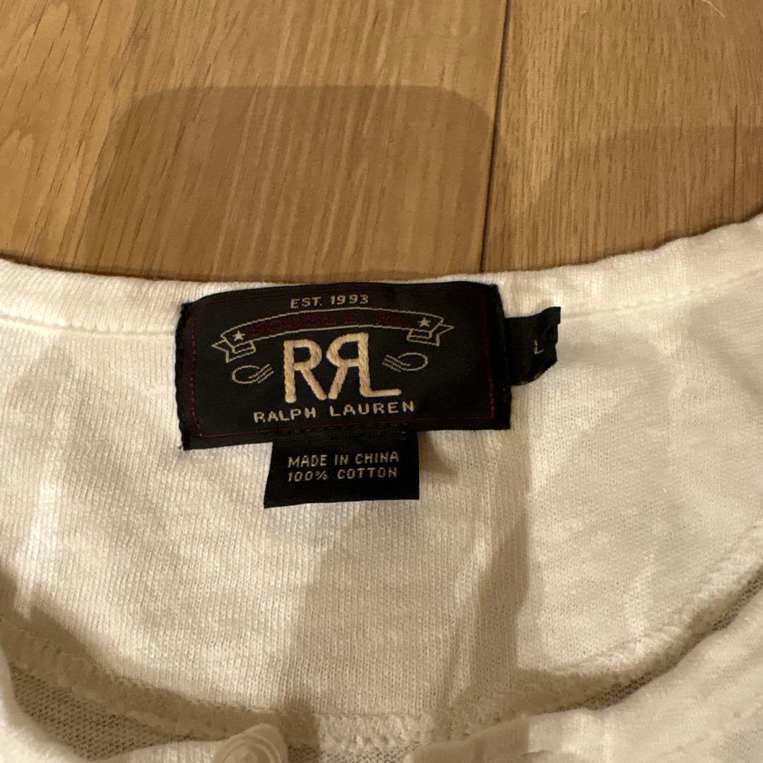RRL ヘンリーネック 長袖シャツ L キムタク
