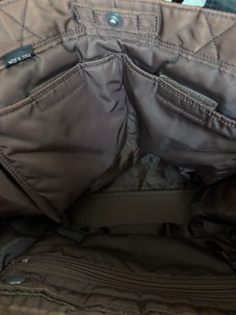 PORTER CREAM ポーター　クリームブラック トートバッグ