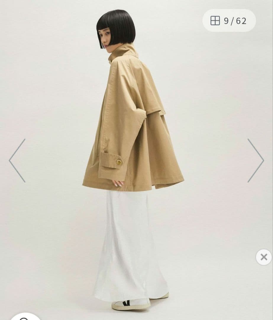 アダムエロペ　トレンチコート