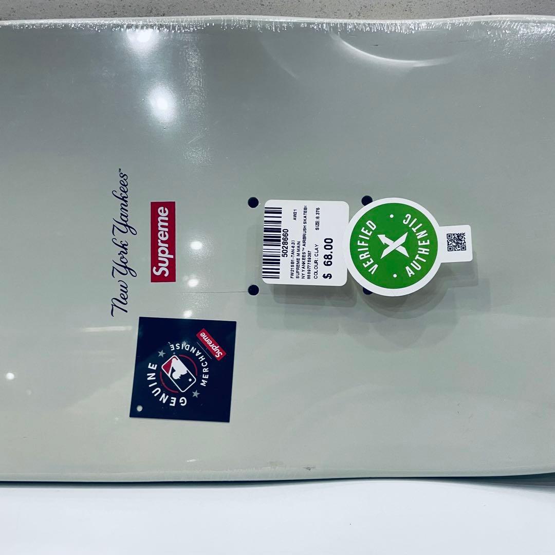【新品未使用】Supreme×ニューヨーク・ヤンキース スケートボードデッキ