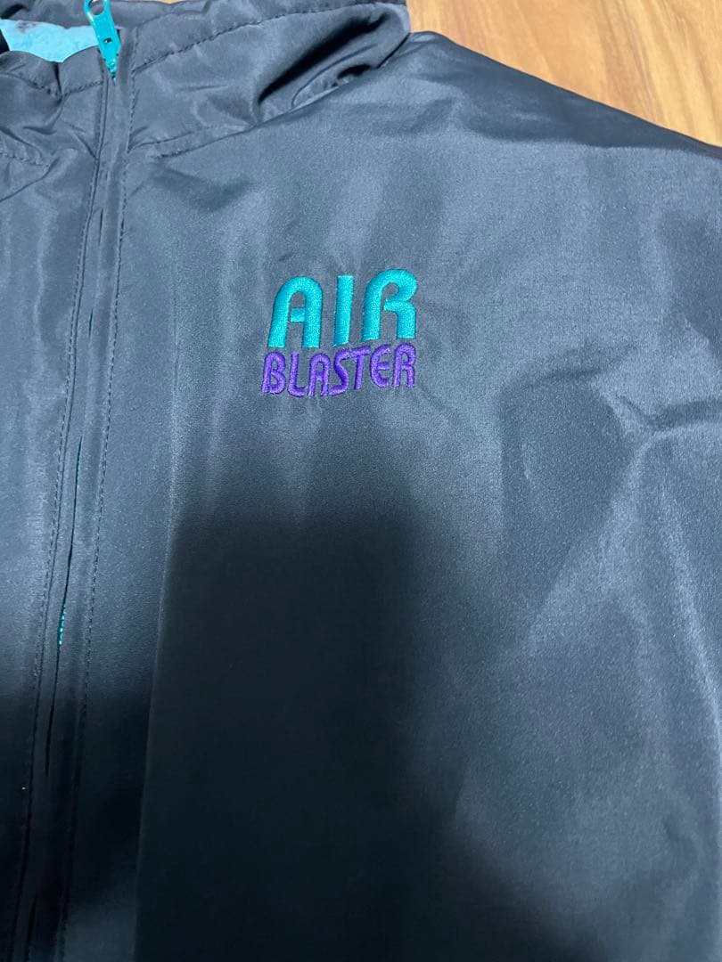 AIRBLASTER Double Puff Jacket XL 黒 パープル