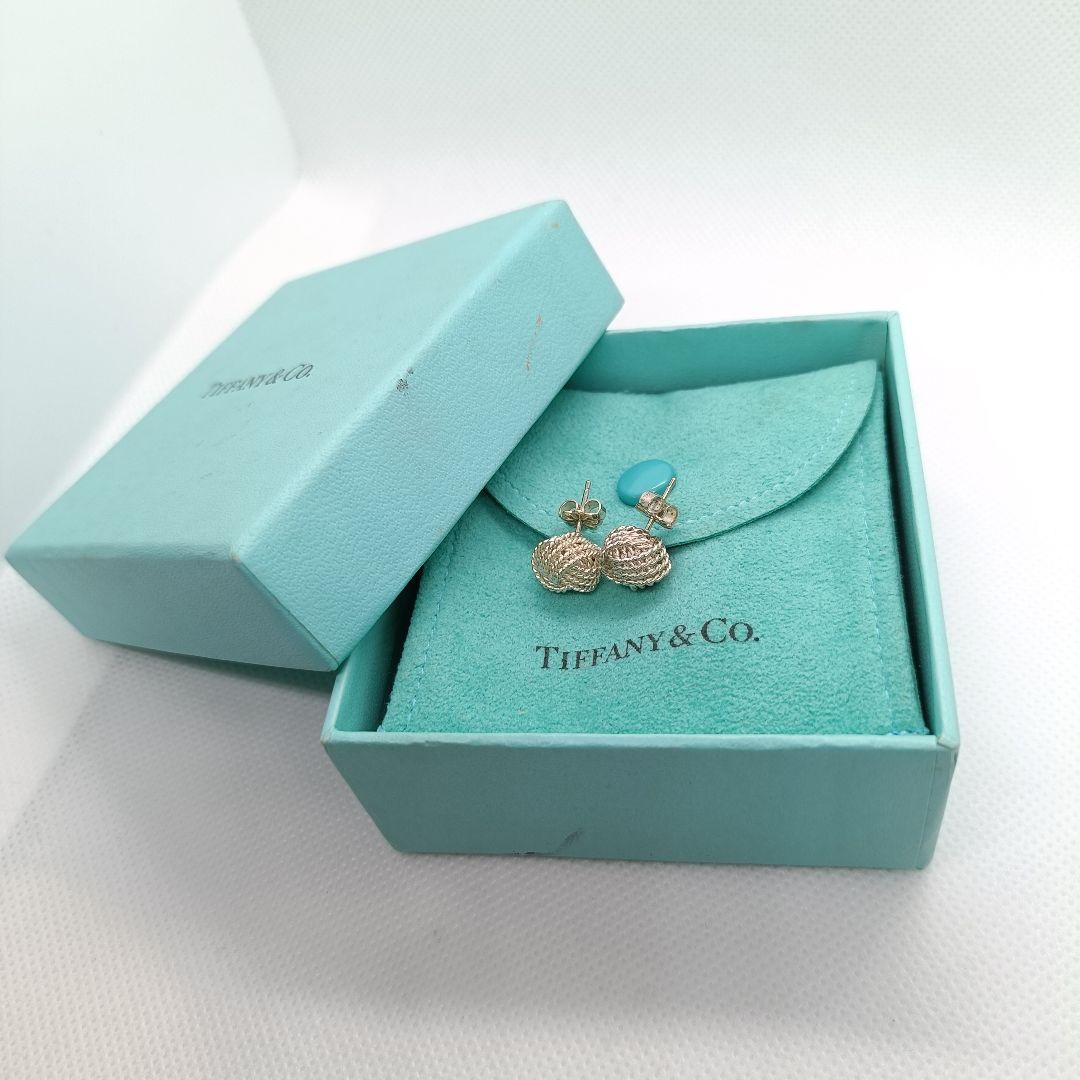 極美品✨️保存箱袋付　ピアス　サマセット　シルバー　ティファニー